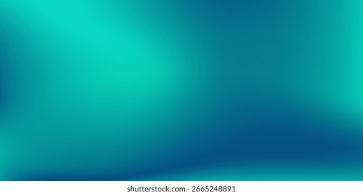 Blue-green gradient studio room abstract background pattern walls and floor reflect neon modern