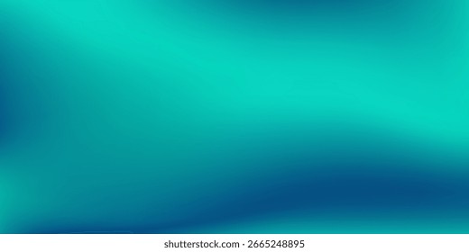 Las paredes y el piso del patrón de fondo abstracto de la habitación del estudio del gradiente azul-verde reflejan el abstracto moderno del neón