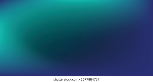 Sala de estudio degradado azul-verde, patrón de fondo abstracto, paredes y piso reflejan luces de neón, tonos oscuros y sienten la velocidad de la tecnología digital conectada fondo azul-verde.