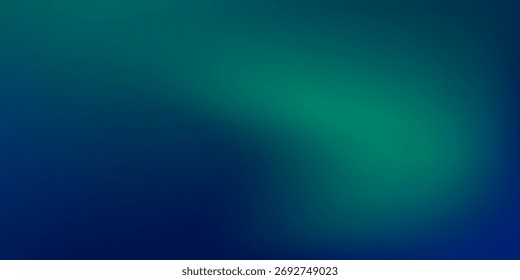 Blau-grüner Farbverlauf Studioraum, abstrakte Hintergrundmuster, Wände und Boden reflektieren Neonlichter, dunkle Töne und fühlen Geschwindigkeit der digitalen Technologie verbunden blau-grünen Hintergrund. Zukunftstechnologie. 