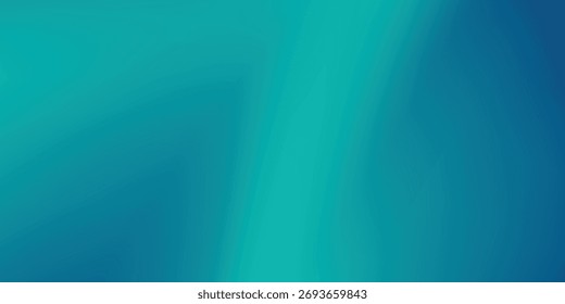 Las paredes y el piso del patrón de fondo abstracto de la habitación del estudio del gradiente azul-verde reflejan luces de neón abstractas. Ilustración vectorial eps10