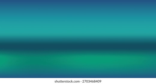 Sala de estudio degradado azul-verde, patrón de fondo abstracto, paredes y piso reflejan luces de neón, tonos oscuros y sienten la velocidad de la tecnología digital conectada fondo azul-verde. Tecnología del futuro.
