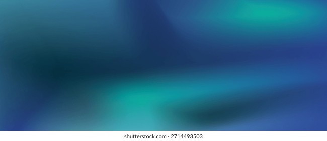 Sala de estudio degradado azul-verde, patrón de fondo abstracto, paredes y piso reflejan luces de neón, tonos oscuros y sienten la velocidad de la tecnología digital conectada fondo azul-verde. Tecnología del futuro.