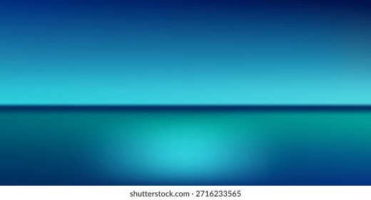Sala de estudio degradado azul-verde, patrón de fondo abstracto, paredes y espacio de Fondo de pantalla de piso