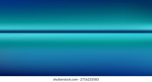 Blue-green gradient studio room, abstract background pattern, walls and floor wallpaper space interior