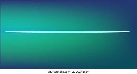 Blue-green gradient studio room, abstract background pattern, walls and floor reflect neon lights, dark tones and feel speed of digital technology connected blue-