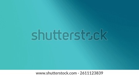 Blue-green gradient studio room abstract background pattern walls and floor reflect neon lights art modern abstract simple