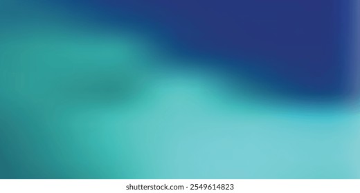 Blue-green gradient studio space, abstract background patterns, walls and floors reflecting neon lights, dark tones and speed