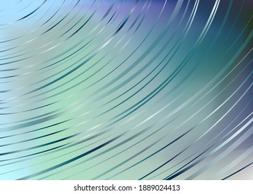Blue-green, gray vector blurred pattern. Modern abstract illustration with line pattern and gradient. Elegant background for brand book, social media, web design