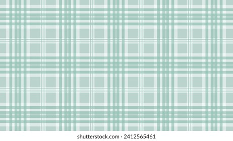 Blue-green and white plaid checkered pattern background