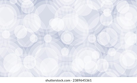 Blue-grey and white abstract background with bokeh