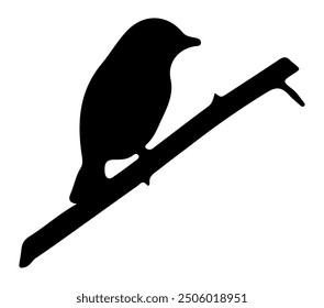 Blue-headed Vireo vector. Blue-headed Vireo vector icon in flat style.