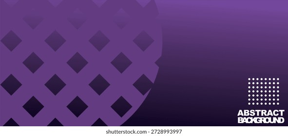 Vector dinámico púrpura azulado del fondo, forma básica cuadrada abstracta fresca.