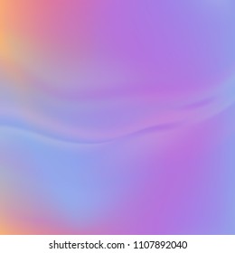 Blue-lilac-red tinted space - wave shape - blurred gradient mesh background
