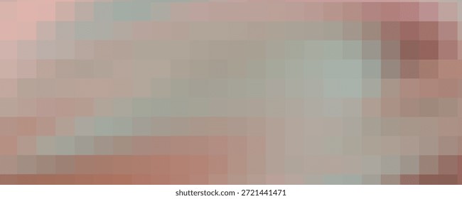 Blue-pink gradient blurry checkered background. Cool retro wavy checkered background from the 90s and 2000s. Horizontal abstract blurry gradient mesh template. Vector illustration.