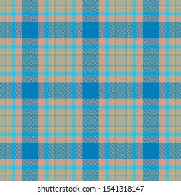 Blue,Pink and Gray Tartan Plaid Scottish Seamless Pattern. Texture from tartan, plaid, tablecloths, shirts, clothes, dresses, bedding, blankets and other textile.
