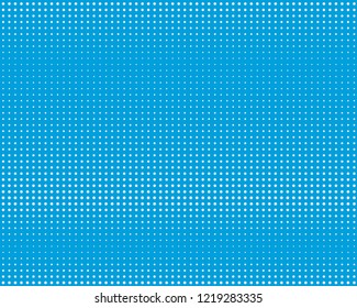 Blue-pink halftone background. Digital gradient. Abstract backdrop with circles, point, dots. Dotted pattern. Futuristic panel Vector illustration