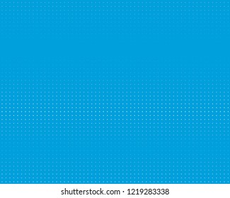 Blue-pink halftone background. Digital gradient. Abstract backdrop with circles, point, dots. Dotted pattern. Futuristic panel Vector illustration
