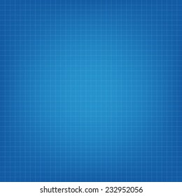 Blueprint Background Texture. Technical Backdrop Paper. Editable Vector Illustration. EPS10.