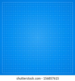 Blueprint background. Vector illustration.