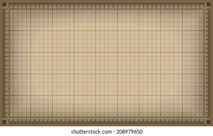 Blueprint background. Vector illustration. 