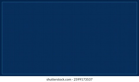 Blueprint background vector illustration. Blue lined architecture backdrop. 
