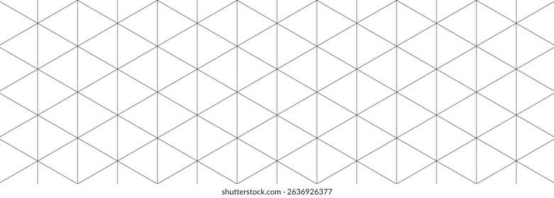 Blueprint black graph background with isometric grid. Pattern guide plaid paper texture. Vector horizontal layout.