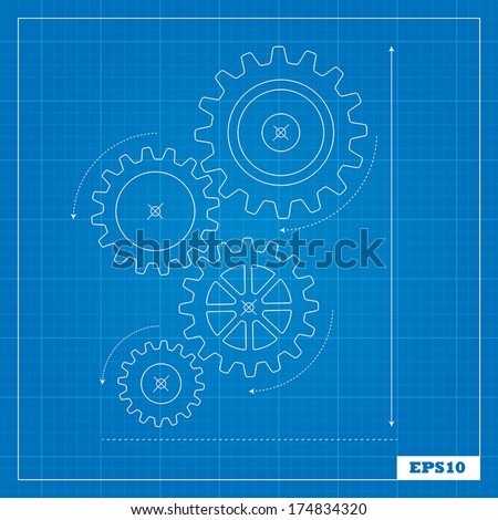 Blueprint of Cogs