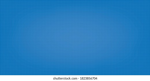 Blueprint digital paper background. Grid background