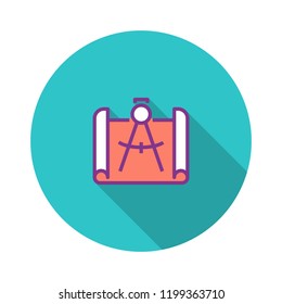 Blueprint Flat Icon