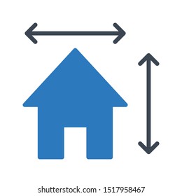 blueprint glyph colour vector icon