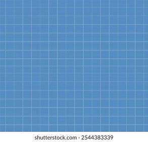 Blueprint graph paper background. Line grid pattern. vector illustration. 