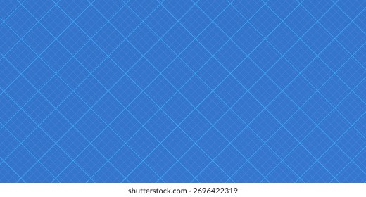 Blueprint graph paper background. Line grid pattern.