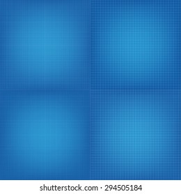 Blueprint graphing paper grid background in line styles. Vector EPS10 format