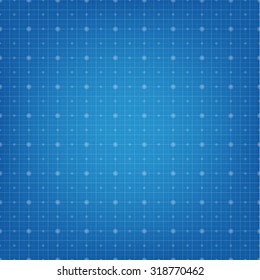 Blueprint graphing paper grid background in line styles. Vector EPS10 format