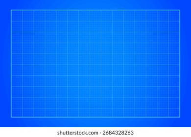 Blueprint Grid Background – Technical Drawing Paper Design