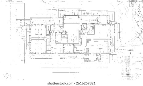 blueprint of house. architecture grunge texture background.