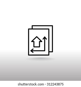 Blueprint - house plan icon