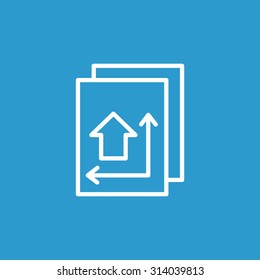 Blueprint - house plan icon