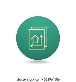 Blueprint - house plan icon
