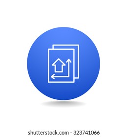 Blueprint - house plan icon
