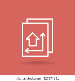 Blueprint - house plan icon