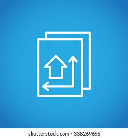 Blueprint - house plan icon