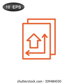 Blueprint - house plan icon