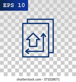 Blueprint - house plan icon