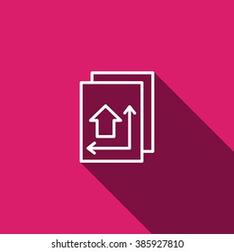 Blueprint - house plan icon