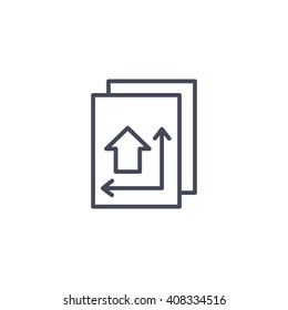 Blueprint - house plan icon