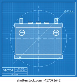 blueprint icon of accumulator 