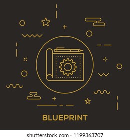 Blueprint Icon Concept