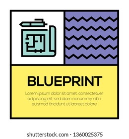 BLUEPRINT ICON CONCEPT